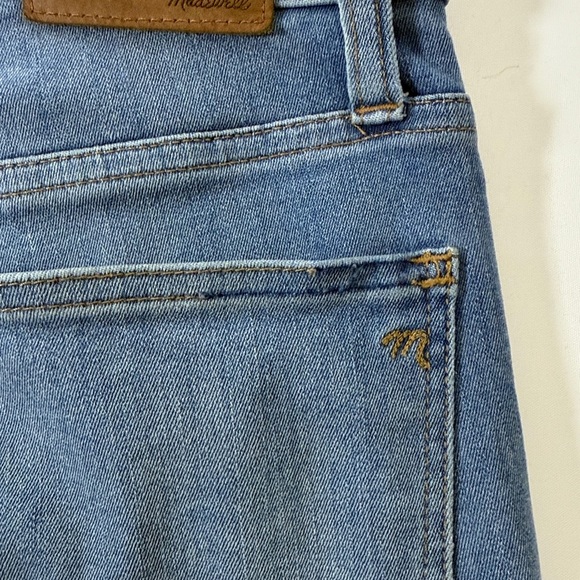 Madewell Light Blue Denim Jeans 10” High Rise Jeggings - Picture 5 of 14